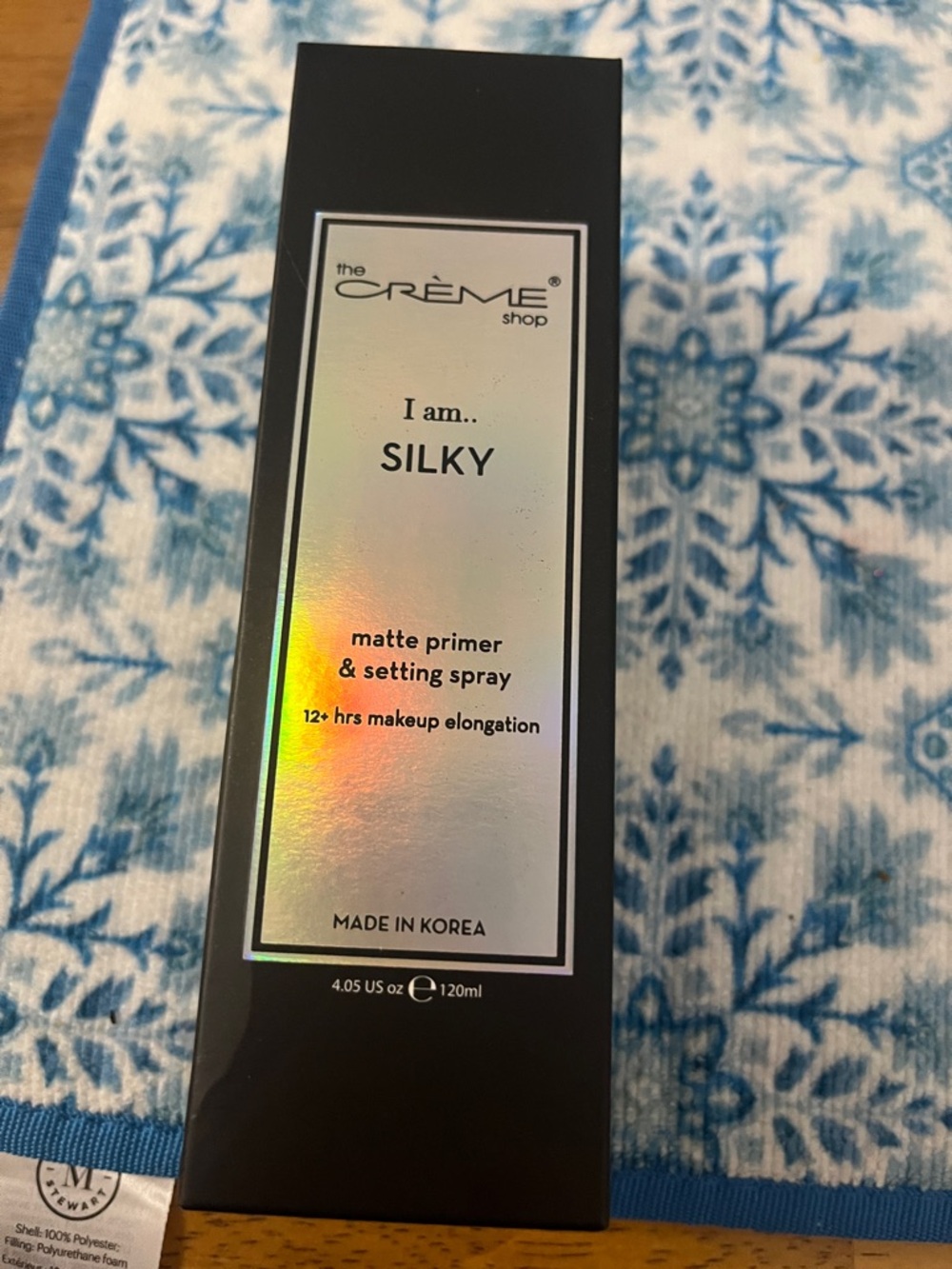 the Crème Shop I am Silky Matte Primer & Setting Spray - Black